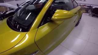 Gloss lemon sting BMW 1M by Wrap Workz Hong Kong (GoPro details)