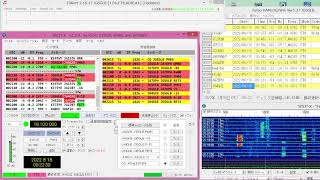 【アマチュア無線　FT8　18MHz】2022 08 18 09 20 40