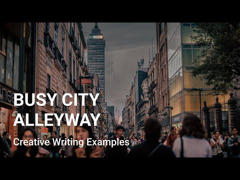 How do you describe a busy setting?