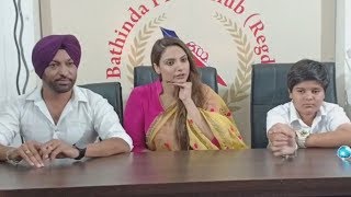 Japji Khaira and Harjit Harman Promotes Coming Punjabi Film \