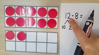 TAKE from 10 to subtract (within 20)