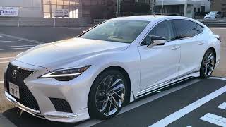 NEWレクサスLS500ターボversion Lモデリスタ仕様21インチ