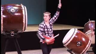 Nidan Uchi with Oedo Sukeroku Taiko - recital at Rokuman Kai I