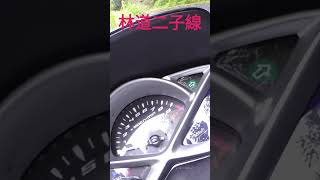 林道二子線　転倒　160717