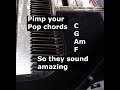 Pimp Your Pop Song Chords I–V–vi–IV