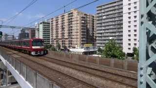 【定点観測】京急線大森海岸を通過する列車