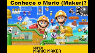 Eu tentei criar um mapa no Super Mario Maker kkkkk: spoiler deu tudo errado