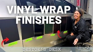 Vinyl Wrap Finishes For Your Cybertruck - The Options are Endless!