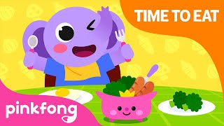 It's Time to Eat | Yes Yes Vegetable | Good Habit Songs | Pinkfong Songs for Children
