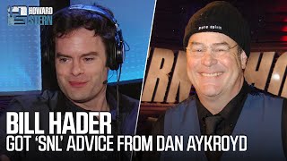Bill Hader Got “SNL” Advice From Dan Aykroyd (2014)