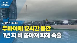 두바이에 12시간 동안 1년 치 비 쏟아져 피해 속출 / YTN 사이언스