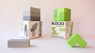 Blocks by Speks ~ Addictive Magnetic Desk Toy | Magnet Tricks