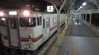 JR東海キハ48系3809編成-6809編成ワンマン多気行き発車とキハ75形快速みえ24号名古屋行き発車