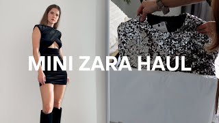 Mini Zara Haul | New Year's Eve Outfits