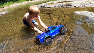 We Sunk Our Traxxas RC Truck...
