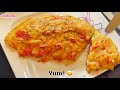 cheese tomato and onion omelette recipe breakfast recipes