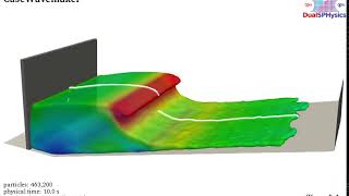 DualSPHysics example: CaseWavemaker