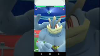 【ポケモンGO】vsカイリキーソロレイド