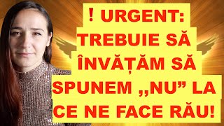 ❗URGENT: TREBUIE SĂ ÎNVĂȚĂM SĂ SPUNEM \