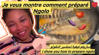 Je vs montre commnt préparé ngolo🇨🇩I came to show you how to prepar ngolo,سأريكم كيفية تحضير النغولو