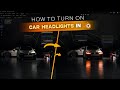 How to Make ANYTHING Glow in Blender (Car Lighting Tutorial)