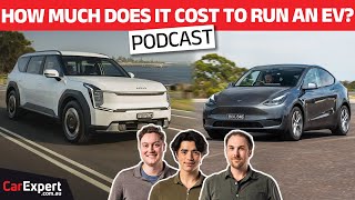 How much does it cost to run an EV? Tyres, Insurance, Servicing, RESALE? | The CarExpert Podcast