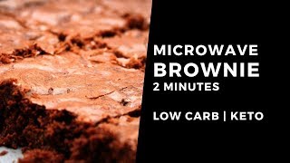Keto Brownie 🎂 | Keto Microwave Brownie | 2-Minute Low-Carb Mug Brownie Recipe | Keto center