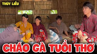 Được Hàng Xóm Cho Nồi Cháo Gà, Thúy Liễu Chế Biến Cho Cả Xóm Cùng Ăn | Tủn Family