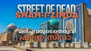 സമർഖണ്ഡിലെ മരിച്ചവരുടെ തെരുവ് - ഷാ ഇ സിന്ദാ. Street of the Deads - Shah i Zinda, Samarkand.