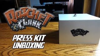 Ratchet \u0026 Clank Press Kit Edition Unboxing \u0026 Review - HD 1080p - RETRO Unboxing