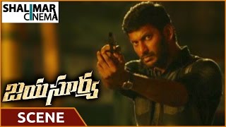Jayasurya Movie || Vishal Destroys Swamy's Gang || Vishal, Kajal || Shalimarcinema