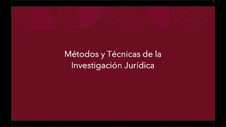 Consideraciones generales para una tesis jurídica