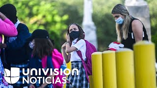 Aumenta la polémica en Florida por disputas sobre el uso obligatorio de mascarillas