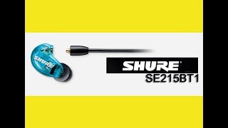 熱賣中! 平到你唔信! Shure SE215-BT1 無線隔音藍牙通信耳機