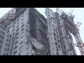 建設中のマンション外壁が崩落・・・作業員6人が安否不明　韓国 2022年1月12日