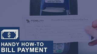 Processing a Bill Payment with a Missing Bill Stub Form