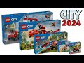 LEGO CITY FIRE 60410 60411 60412 60413 60414 COMPILATION / COLLECTION SPEED BUILD