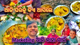 ଆଜି ଘରକୁ କିଏ ଆସିଲେ 🤔 || Marketing ଆଜି କାହାପାଇଁ 🥰 || Anil Das Vlogs