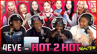 4EVE - Hot 2 Hot | Official MV ( Dance Version ) | Reaction