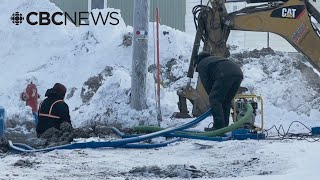 Freezing temperatures cause Rankin Inlet water pipes to break