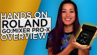 Roland GO:MIXER PRO X - Ultra Compact Audio Mixer | Raquel Lily