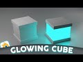 Blender 3D Glowing Cube How to Make Glow in Blender 3.0 Antipolygon Tutorial
