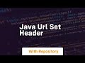 java url set header