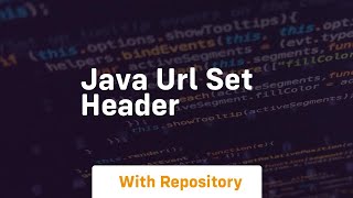 java url set header