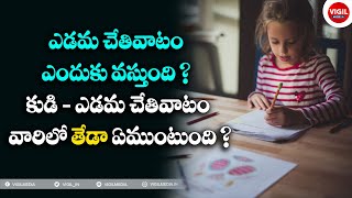 Why are some people left handed?| Interesting Facts About Left Handed People in Telugu | Vigil Media