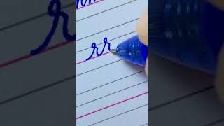 English Cursive Writing small letter r | Cursive Writing for beginner | Cursive Handwriting Practice