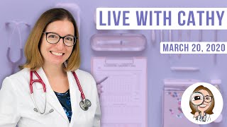 Live With Cathy - Ask Me Anything - 3/20/20 - @Level Up RN