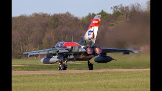 Nörvenich Boelcke 31/ April 2025 (ETNN) / Eurofighter Typhoon Start / Tornado Afterburner Start/