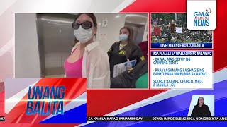 Rufa Mae Quinto, sumuko sa NBI kaugnay sa kasong paglabag sa Securities Regulation... | Unang Balita