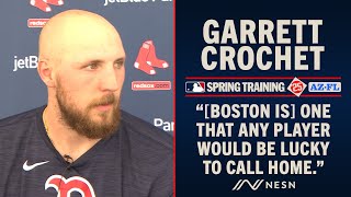 Spring Training | Garrett Crochet Talks Acclimating to Red Sox